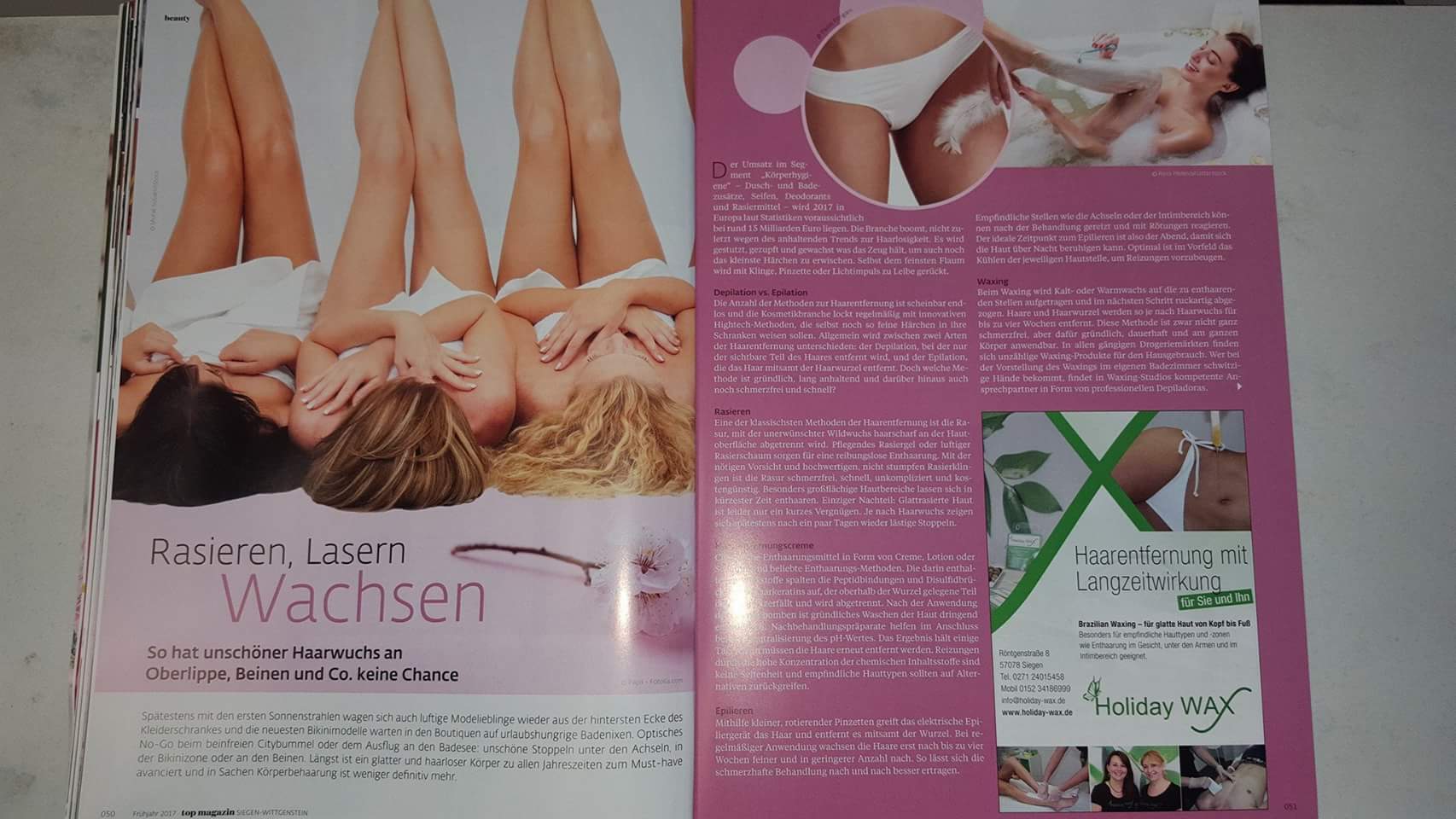 Holiday Wax Behandlungsraum