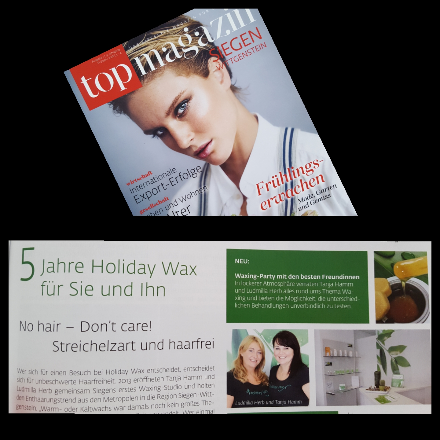 Holiday Wax Siegen Empfang